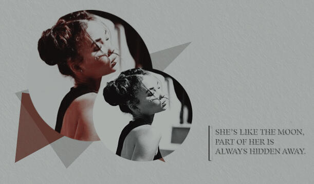 La bruja que nació para aullar a la luna.